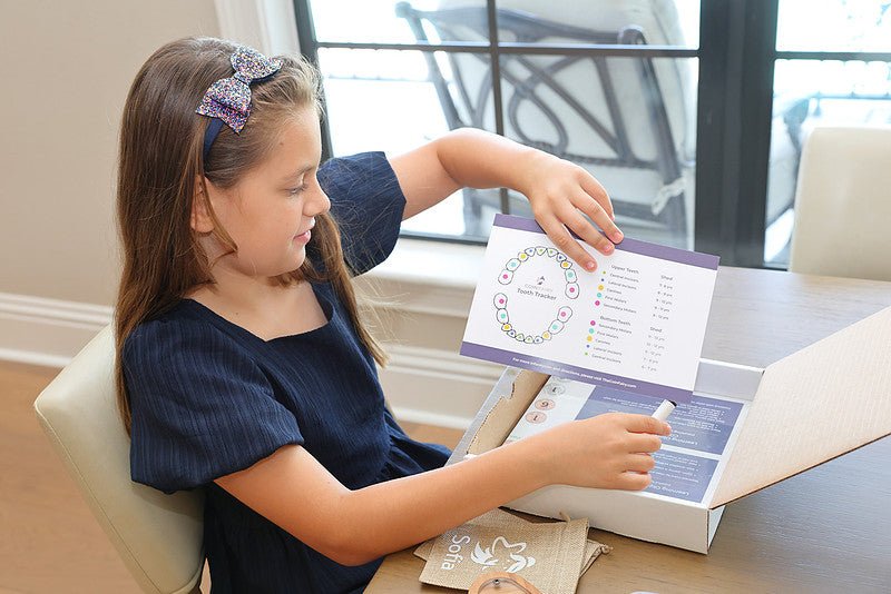 Tooth Tracker with Stickers - Coin Fairy